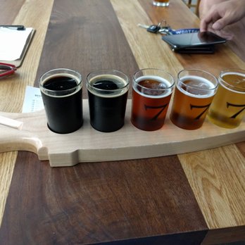 7 Locks Brewing - Flight of 5 - Breweries Near Me - Rockville, Maryland