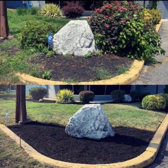 Goldsmith Landscaping - Upgrading the entrance of the shop - Landscaping Near Me