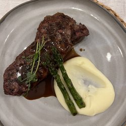 Farm to kitchen PDR - Steak/potato/asparagus