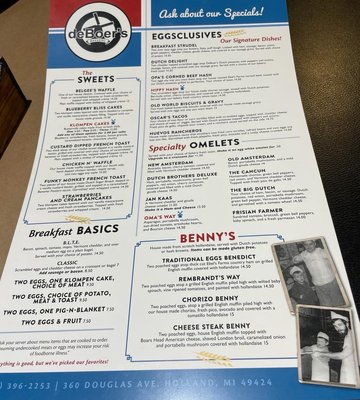 Menu photo 8 Deboer Bakkerij North Holland, MI