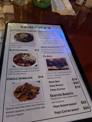 Menu photo 8 Bamboula's New Orleans, LA