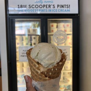 Molly Moon's - Salted caramel and honey lavender in a waffle cone - Ice Cream & Frozen Yogurt Near Me - Seattle, Washington Molly Moon's - Salted caramel and honey lavender in a waffle cone - Ice Cream & Frozen Yogurt Near Me - Seattle, Washington