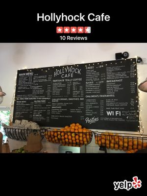 Hollyhock Vegetarian Fairtrade Cafe by null