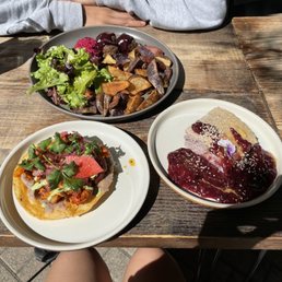 Sweet Potato Tostada