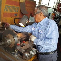 Kim's Auto Service and Repair - Resurfacing a rotor