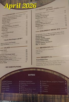 Menu photo 2 Longhorn Tavern Steakhouse Bryan, TX Menu photo 2 Longhorn Tavern Steakhouse Bryan, TX