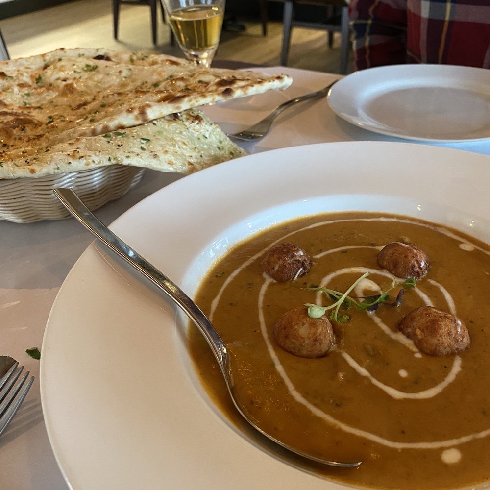 Tamarind - Khumani bhare kofta and chili garlic naan - Indian Near Me - Newtown, Connecticut Tamarind - Khumani bhare kofta and chili garlic naan - Indian Near Me - Newtown, Connecticut