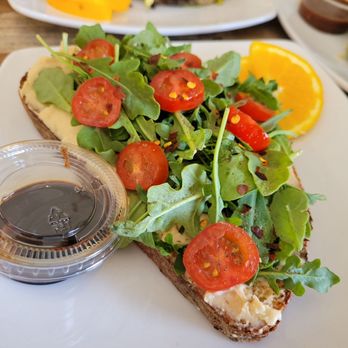 Longevity Coffee - Hummus Toast (extra spicy) - Coffee & Tea Near Me - Thousand Oaks, California Longevity Coffee - Hummus Toast (extra spicy) - Coffee & Tea Near Me - Thousand Oaks, California