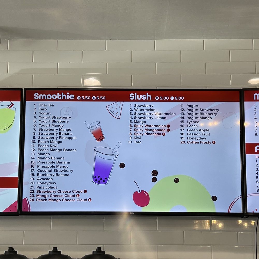 The Boba Ave - Menu #2 (smoothie, slush) - Bubble Tea Near Me - Los Angeles, California The Boba Ave - Menu #2 (smoothie, slush) - Bubble Tea Near Me - Los Angeles, California