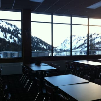 Alta Ski Area - Albion lodge looking out - Ski Resorts Near Me - Alta, Utah