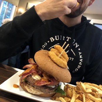 The 9 Iron Grill - Big mouth burger - American Near Me
