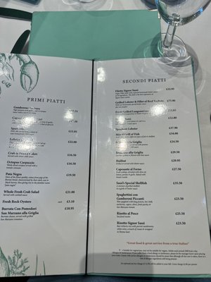 Signor Sassi by San Carlo - London by null