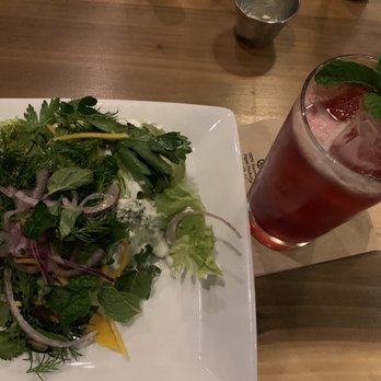 Cochon RESTAURANT - Wedge salad and drink - Cajun/Creole Near Me - New Orleans, Louisiana Cochon RESTAURANT - Wedge salad and drink - Cajun/Creole Near Me - New Orleans, Louisiana