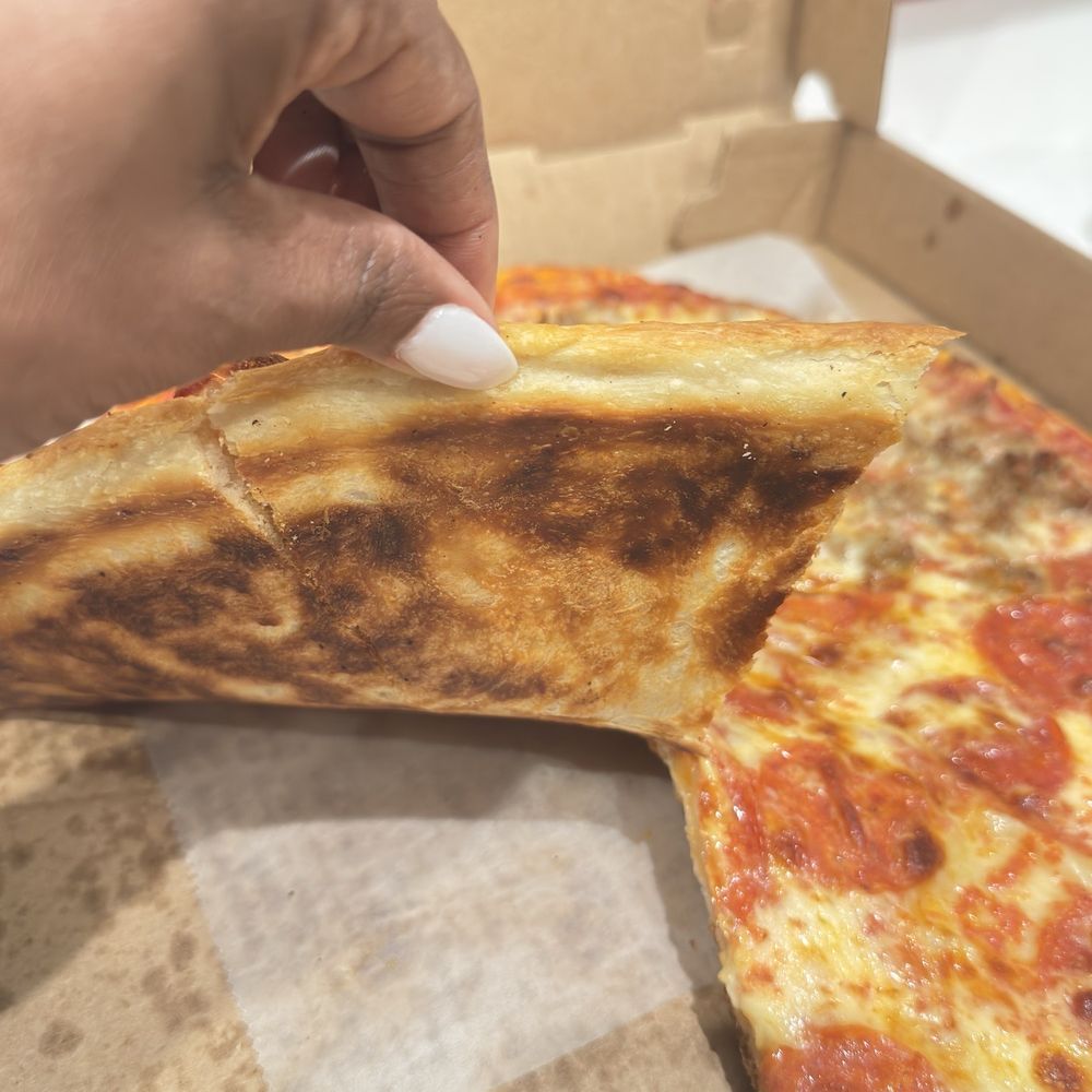 Lucero's Pizza - Not super greasy. Nice crispy crust! - Pizza Near Me - Laurel, Maryland Lucero's Pizza - Not super greasy. Nice crispy crust! - Pizza Near Me - Laurel, Maryland