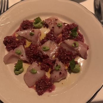 The Charles - Hamachi Crudo - Italian Near Me - Dallas, Texas