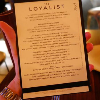 The Loyalist - The Loyalist 07/06/18 - New American Near Me - Chicago, Illinois The Loyalist - The Loyalist 07/06/18 - New American Near Me - Chicago, Illinois