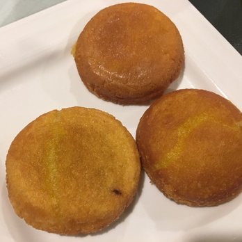 Hunan Chef - yam cakes.  Made nicely with great flavors.  Slightly crispy on the outside, soft and chewy (mochi) inside with red bean paste - Chinese Near Me - Pleasanton, California