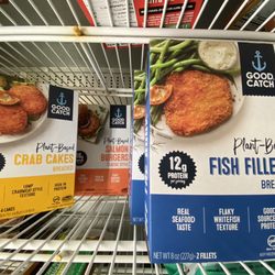 Apple Valley Plaza Natural Foods - Plant based crab cakes and fish fillets