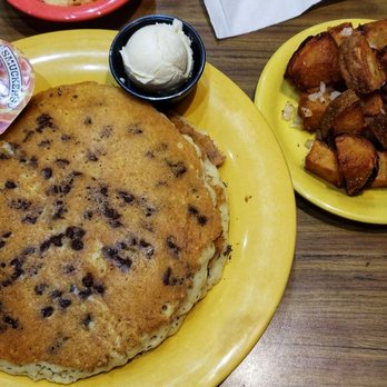 Josie's - Chocolate chip pancakes, cheesy grit casserole & fried potatoes. - American Near Me - Lexington, Kentucky Josie's - Chocolate chip pancakes, cheesy grit casserole & fried potatoes. - American Near Me - Lexington, Kentucky