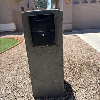 Carlos Pavers & Construction - New locking mailbox - Masonry/Concrete Near Me