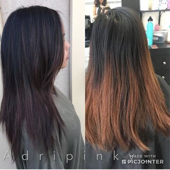 Salon 2138 - Left: After | Right: Before by Adriana Highlight, balayage, haircut - Hair Salons Near Me - Hercules, California Salon 2138 - Left: After | Right: Before by Adriana Highlight, balayage, haircut - Hair Salons Near Me - Hercules, California