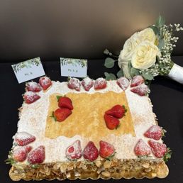 Strawberry Mille Feuille cake