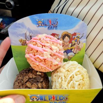 One Piece Cafe - Rice Krispies Balls - Themed Cafes Near Me - Las Vegas, Nevada One Piece Cafe - Rice Krispies Balls - Themed Cafes Near Me - Las Vegas, Nevada
