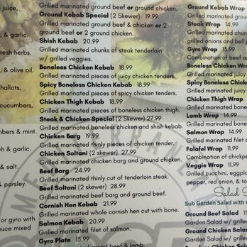 Fresh Grill Mediterranean - Menu - Mediterranean Near Me - Los Angeles, California