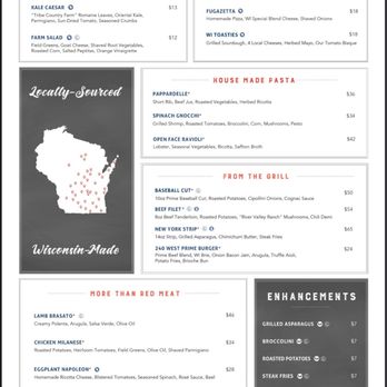 The Abbey Resort - 240 West Dinner Menu - Venues & Event Spaces Near Me - Fontana, Wisconsin The Abbey Resort - 240 West Dinner Menu - Venues & Event Spaces Near Me - Fontana, Wisconsin