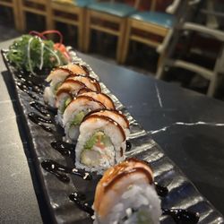 Shogun Japanese Steak & Sushi - Crazy Shrimp after we ate 1/2