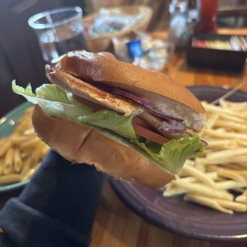 Nora's Fish Creek Inn - Grilled chicken sandwich - American Near Me - Wilson, Wyoming Nora's Fish Creek Inn - Grilled chicken sandwich - American Near Me - Wilson, Wyoming