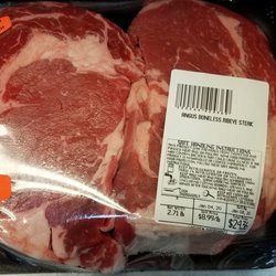 Lake View Market - Angus thick cut rib eye steaks.