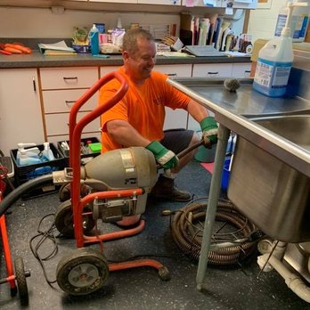 Karstetter Drain - Clearing clogged industrial kitchen drain - Plumbing Near Me - Clinton, Wisconsin Karstetter Drain - Clearing clogged industrial kitchen drain - Plumbing Near Me - Clinton, Wisconsin