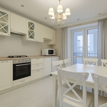 Clover House Cleaning Service - Shiny sink and stove, neat kitchen space - Home Cleaning Near Me - Irvine, California Clover House Cleaning Service - Shiny sink and stove, neat kitchen space - Home Cleaning Near Me - Irvine, California