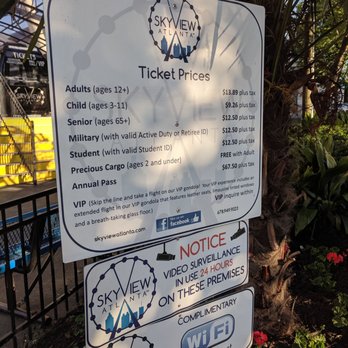 SkyView Atlanta - Prices. - Amusement Parks Near Me - Atlanta, Georgia SkyView Atlanta - Prices. - Amusement Parks Near Me - Atlanta, Georgia