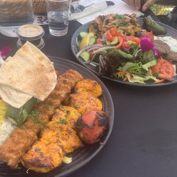 Sofreh - Shawarma mix and chicken plate - Mediterranean Near Me - Los Angeles, California