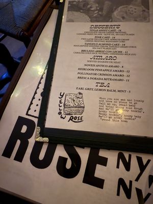Menu photo 2 Yellow Rose New York, NY Menu photo 2 Yellow Rose New York, NY