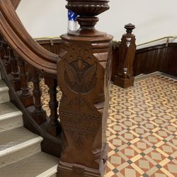 Carved stairways
