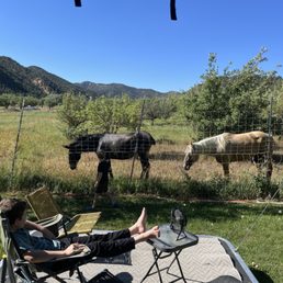 Toy hauler view! Toy hauler view!
