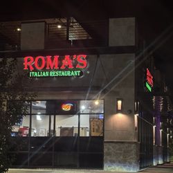 Roma’s Italian Restaurant - Outside with a drive through