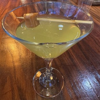 Nine Social - Caramel Apple Martini 10/10 recommend!! - Wine Bars Near Me - Brea, California