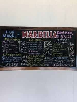Menu photo 7 Mar-Bella Cancún, ROO Menu photo 7 Mar-Bella Cancún, ROO