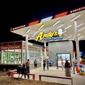 Andy's Frozen Custard - Andy's is Now Open - Desserts Near Me - Burleson, Texas
