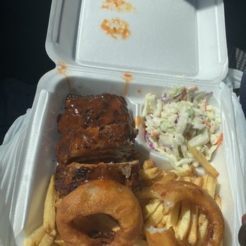 Phil's BBQ - Baby Back Rib Tickler (3 Bones) - Barbeque Near Me - San Diego, California Phil's BBQ - Baby Back Rib Tickler (3 Bones) - Barbeque Near Me - San Diego, California