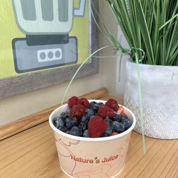 Nature's Juice - Build your own bowl with Acai or Pitaya base. - Juice Bars & Smoothies Near Me - Orange, California