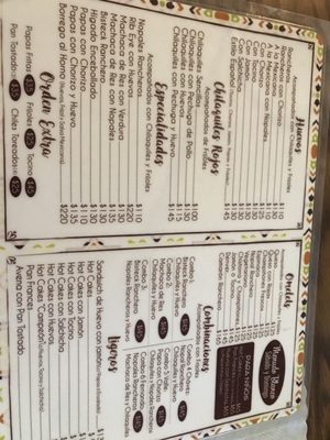 Menu photo 5 Mustafa Ensenada, BCN