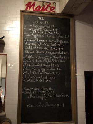 Menu photo 4 Maite Brooklyn, NY