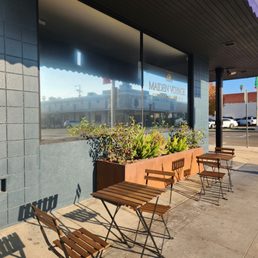 Outdoor seating Outdoor seating