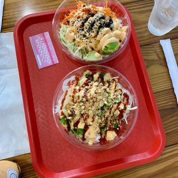 Poke Falls - Brandon - Two custom poke bowls - Hawaiian Near Me - Brandon, Florida Poke Falls - Brandon - Two custom poke bowls - Hawaiian Near Me - Brandon, Florida