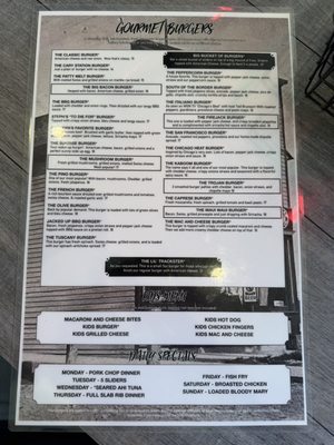 Menu photo 1 Tracks Cary, IL Menu photo 1 Tracks Cary, IL